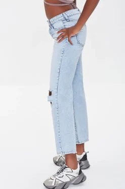 Premium Distressed 90S Fit Jeans