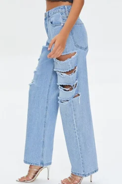 Premium Distressed 90S Fit Jeans
