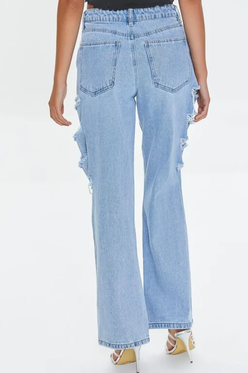 Premium Distressed 90S Fit Jeans