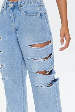 Premium Distressed 90S Fit Jeans