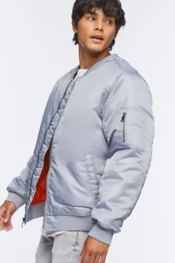 Puffer Bomber Jacket