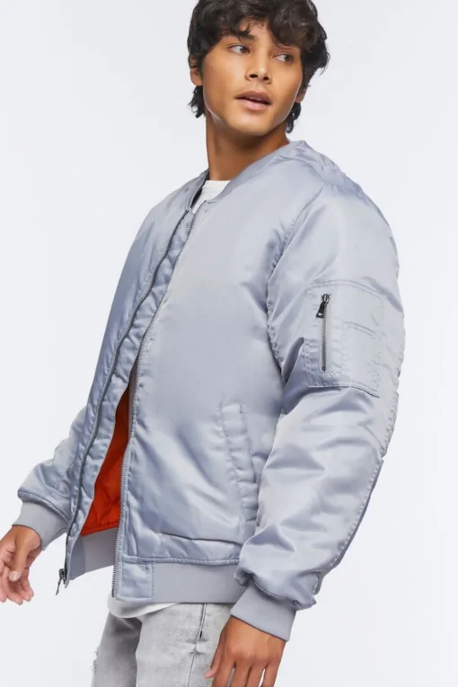 Puffer Bomber Jacket