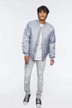 Puffer Bomber Jacket