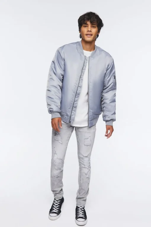 Puffer Bomber Jacket