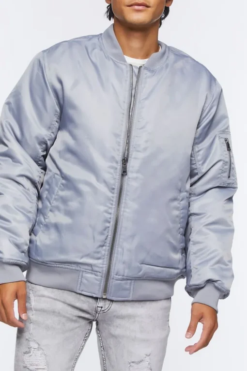 Puffer Bomber Jacket
