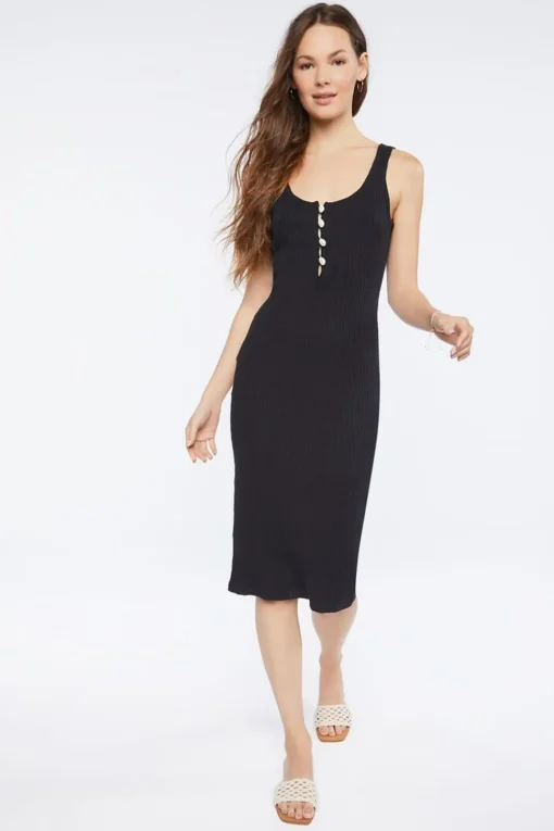 Puka Shell Midi Tank Dress