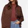 Quilted Dolphin-Hem Shacket