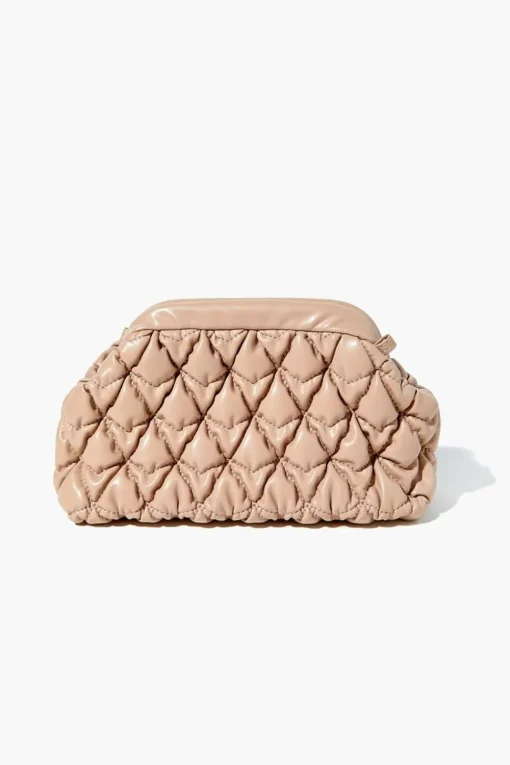 Quilted Faux Leather Crossbody Bag