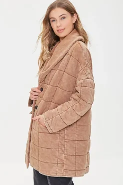 Quilted Longline Jacket