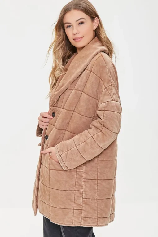 Quilted Longline Jacket