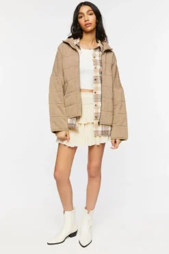 Quilted Zip-Up Jacket