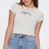 Rainbow Dolphin Graphic Tee