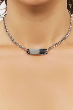 Rectangular Pendant Necklace