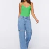 Recycled Cotton Convertible Jeans