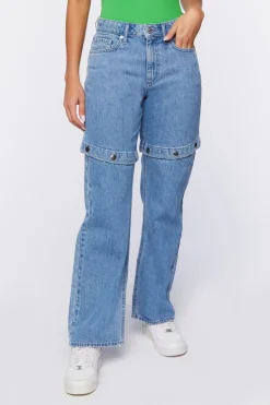 Recycled Cotton Convertible Jeans