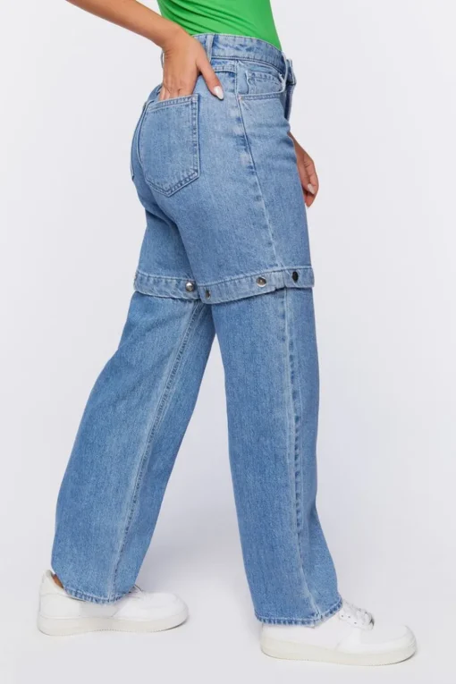 Recycled Cotton Convertible Jeans