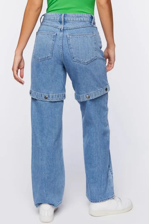 Recycled Cotton Convertible Jeans