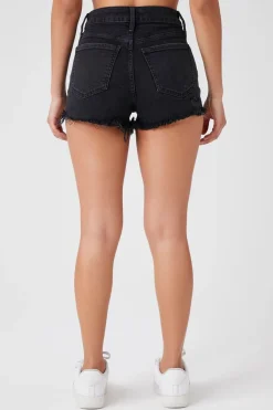 Recycled Cotton Curvy Denim Shorts