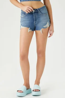Recycled Cotton Denim Shorts