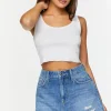 Recycled Cotton Distressedmini Skirt