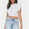 Recycled Cotton Frayed Denim Shorts