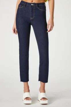 Recycled Cotton Straight Jeans