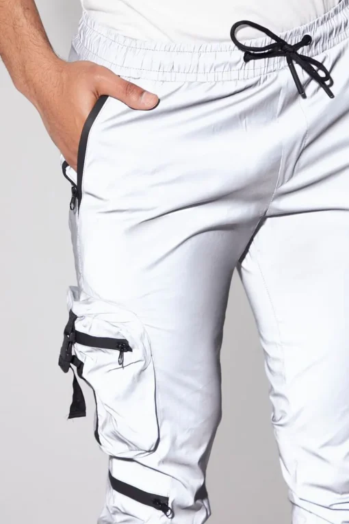 Reflective Cargo Joggers