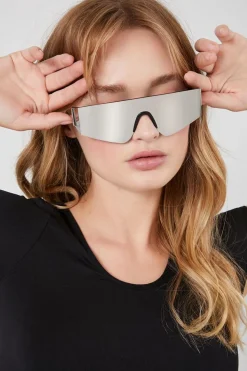 Reflective Shield Sunglasses