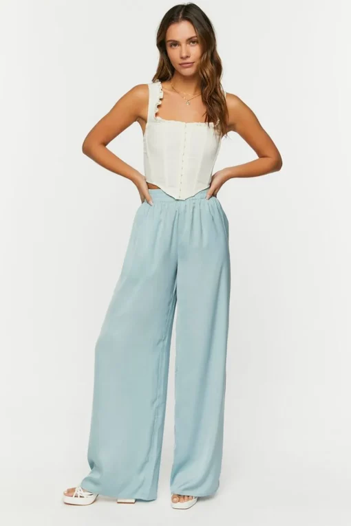 Relaxed Wide-Leg Pants