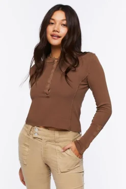 Reverse Long-Sleeve Thermal Tee