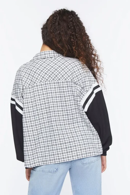 Reworked Plaid Combo Flannel Shirt