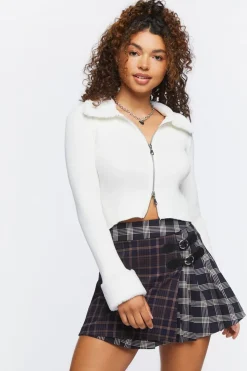Reworked Plaid Mini Skirt