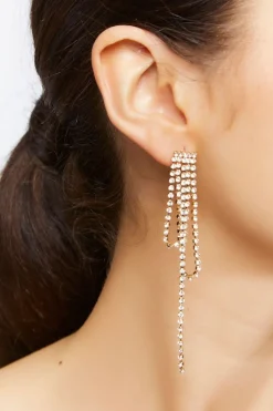 Rhinestone Drop Earrings