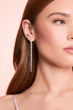 Rhinestone Duster Earrings