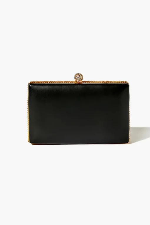 Rhinestone Fringe Clutch Bag