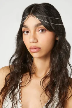Rhinestone Tiered Head Chain
