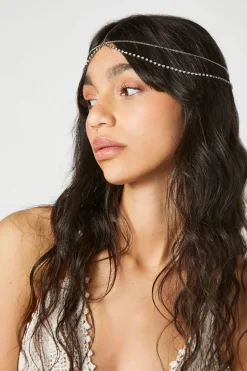 Rhinestone Tiered Head Chain
