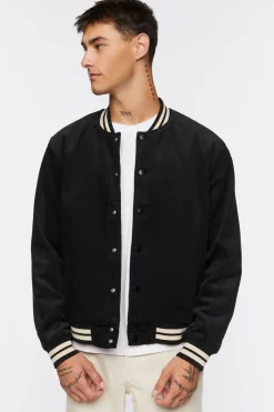 Ribbed Bomber Jacket