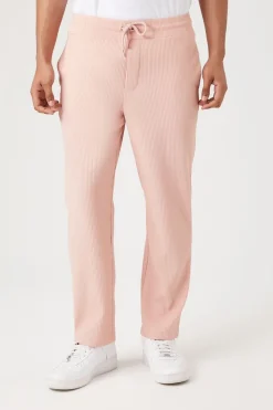 Ribbed Drawstring Pants