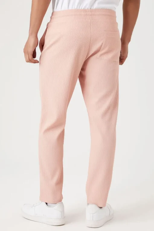 Ribbed Drawstring Pants