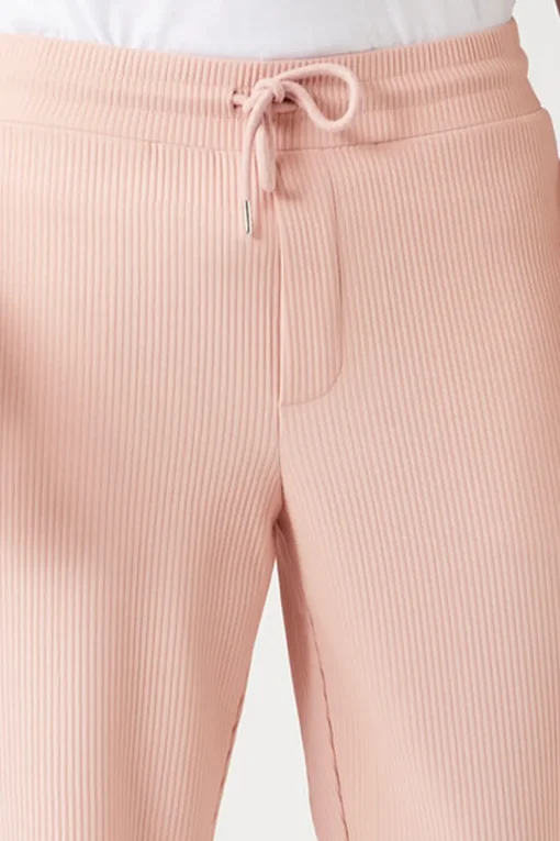Ribbed Drawstring Pants