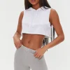 Ribbed High-Rise Biker Shorts