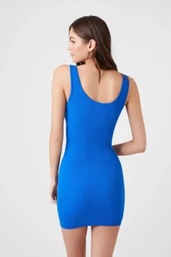 Ribbed Knit Bodycon Mini Dress