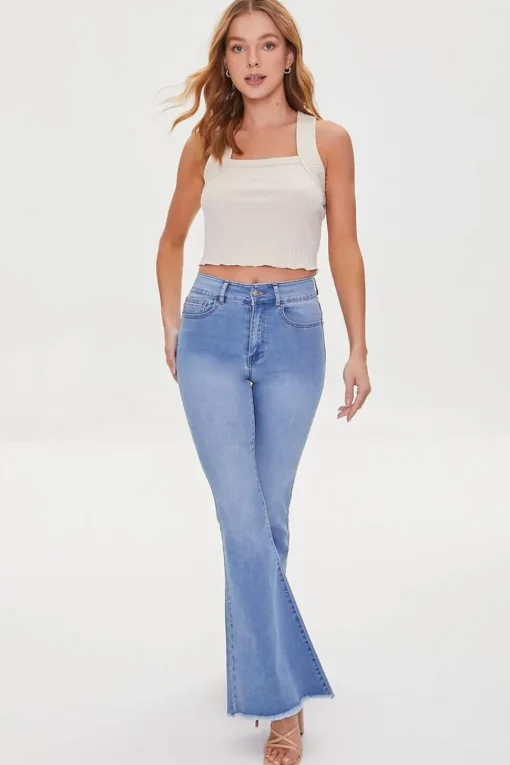 Ribbed Knit Crop Top