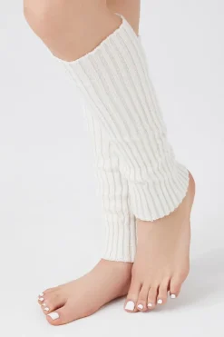 Ribbed Knit Leg Warmers