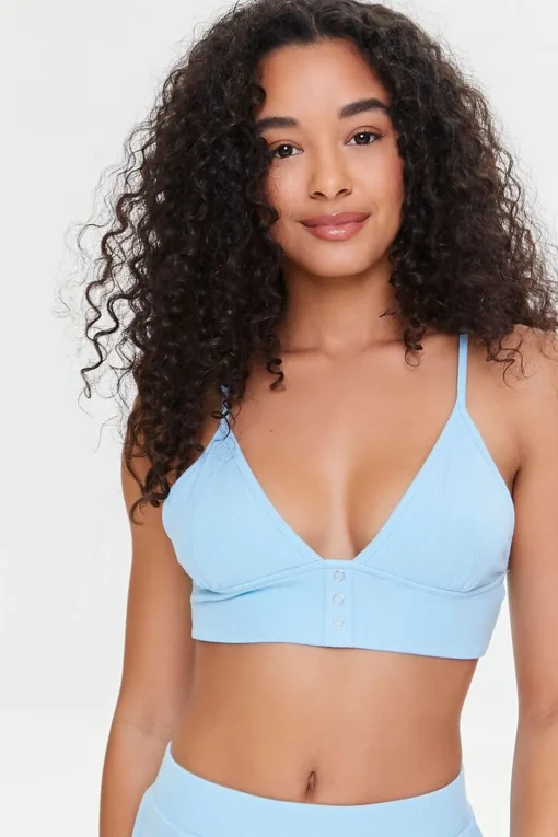 Ribbed Knit Lounge Cropped Cami