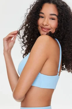 Ribbed Knit Lounge Cropped Cami