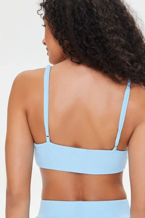 Ribbed Knit Lounge Cropped Cami