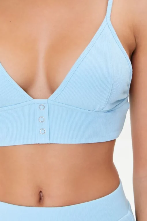 Ribbed Knit Lounge Cropped Cami