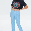 Ribbed Knit Space-Dye Pants